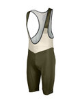 SCOTT Kolesarske kratke hlače z naramnicami - BIB RC TEAM ++ - zelena/siva