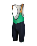 SCOTT Kolesarske kratke hlače z naramnicami - BIB RC TEAM ++ - modra/zelena/rjava