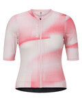 SCOTT Kolesarski dres s kratkimi rokavi - PRO SL W - rožnata/bela