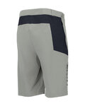 SCOTT Kolesarske kratke hlače brez naramnic - VERTIC LT W/PAD - siva/modra
