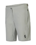 SCOTT Kolesarske kratke hlače brez naramnic - VERTIC LT W/PAD W - siva