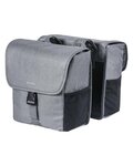 BASIL Kolesarska  torba - GO DOUBLE BAG - siva