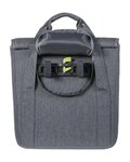 BASIL Kolesarska  torba - GO SINGLE BAG - siva