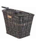 BASIL košara - BREMEN RATTAN LOOK BE/KF - črna/rjava