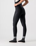 CASTELLI Kolesarske dolge hlače z naramnicami - TUTTO NANO W - črna