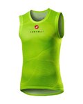 CASTELLI Kolesarska  majica brez rokavov - PRO MESH - rumena