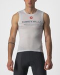 CASTELLI Kolesarska  majica brez rokavov - ACTIVE COOLING - siva