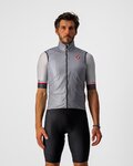 CASTELLI Kolesarski brezrokavnik - ARIA VEST - siva