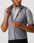 CASTELLI Kolesarski brezrokavnik - ARIA VEST - siva