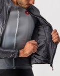 CASTELLI Kolesarska  vetru odporna jakna - ARIA SHELL - siva