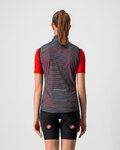 CASTELLI Kolesarski brezrokavnik - ARIA W VEST - siva