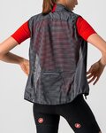 CASTELLI Kolesarski brezrokavnik - ARIA W VEST - siva