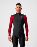 CASTELLI Kolesarski brezrokavnik - PRO THERMAL MID - črna