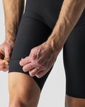 CASTELLI Kolesarske kratke hlače z naramnicami - PREMIO BLACK - črna