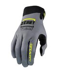 KENNY Kolesarske  rokavice z dolgimi prsti - GLOVES GRAVITY - rumena/siva