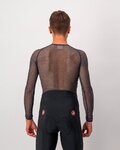 CASTELLI Kolesarska  majica z dolgimi rokavi - MIRACOLO WOOL - siva