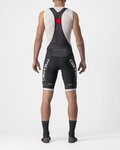 CASTELLI Kolesarske kratke hlače z naramnicami - COMPETIZIONE KIT - črna