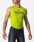 CASTELLI Kolesarska  majica brez rokavov - PRO MESH BL - svetlo zelena