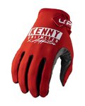 KENNY Kolesarske  rokavice z dolgimi prsti - GLOVES UP - rdeča