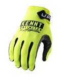KENNY Kolesarske  rokavice z dolgimi prsti - GLOVES UP - rumena