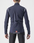 CASTELLI Kolesarska  podaljšana jakna - ALPHA ULTIMATE INSULATED - modra