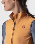 CASTELLI Kolesarski brezrokavnik - PERFETTO ROS 2 W - oranžna