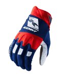 KENNY Kolesarske  rokavice z dolgimi prsti - GLOVES TRACK - rdeča/modra