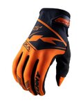 KENNY Kolesarske  rokavice z dolgimi prsti - GLOVES BRAVE - oranžna