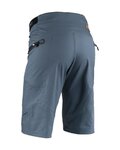KENNY Kolesarske kratke hlače brez naramnic - CHARGER - siva