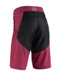 KENNY Kolesarske kratke hlače brez naramnic - FACTORY - bordo