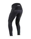 KENNY Kolesarske dolge hlače brez naramnic - PROLIGHT - črna