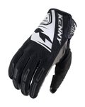 KENNY Kolesarske  rokavice z dolgimi prsti - PERFORMANCE - črna/bela