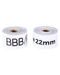 BBB trak - RIMTAPE 2M X 16MM - bela