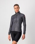CASTELLI Kolesarska  vetru odporna jakna - ARIA SHELL W - siva