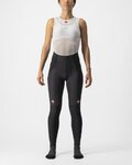 CASTELLI Kolesarske dolge hlače brez naramnic - SORPASSO ROS W - črna