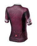 CASTELLI Kolesarski dres s kratkimi rokavi - PRIMAVERA - bordo