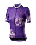 CASTELLI Kolesarski dres s kratkimi rokavi - PRIMAVERA - vijolična