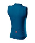 CASTELLI Kolesarski dres brez rokavov - ANIMA 3 - modra