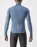 CASTELLI Kolesarski dres z dolgimi rokavi zimski - PRO THERMAL LS - modra