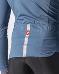CASTELLI Kolesarski dres z dolgimi rokavi zimski - PRO THERMAL LS - modra