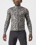 CASTELLI Kolesarski dres z dolgimi rokavi poletni - UNLIMITED THERMAL - siva