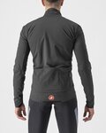 CASTELLI Kolesarska  podaljšana jakna - ALPHA ULTIMATE INSULATED - siva