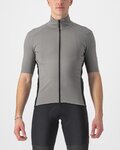 CASTELLI Kolesarski dres s kratkimi rokavi - PERFETTO ROS 2 WIND - siva