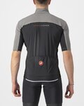CASTELLI Kolesarski dres s kratkimi rokavi - PERFETTO ROS 2 WIND - siva