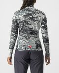 CASTELLI Kolesarski dres z dolgimi rokavi zimski - UNLIMITED W THERMAL - siva/bela