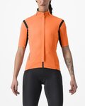 CASTELLI Kolesarski dres s kratkimi rokavi - GABBA RoS 2 W - oranžna