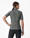 CASTELLI Kolesarski dres s kratkimi rokavi - PERFETTO ROS 2 WIND W - siva