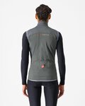 CASTELLI Kolesarski brezrokavnik - PERFETTO ROS 2 W - siva