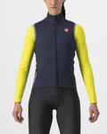 CASTELLI Kolesarski brezrokavnik - PERFETTO ROS 2 W - modra