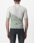 CASTELLI Kolesarski dres s kratkimi rokavi - SPEED STRADA - bela